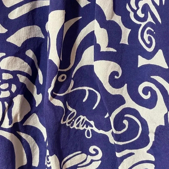 Lily Pulitzer Elsa Top XS 100% Silk - Picture 5 of 9